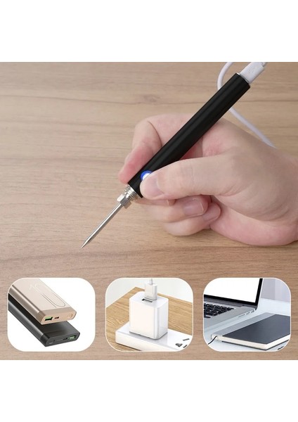 Ipucu Bck Stili Taşınabilir Kablosuz Havya Şarj Edilebilir Havya 6 Saniye Teneke USB Havya Arayüzü Havya Ucu (Yurt Dışından) fırsatları