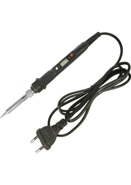 80W Siyah Tarzı 220V 80W Dijital Elektrikli Havya Seti Seti Sıcaklık Ayarlanabilir 220V 110V Kaynak Aracı Seramik Isıtıcı Lehimleme Ipuçları Rework (Yurt Dışından)
