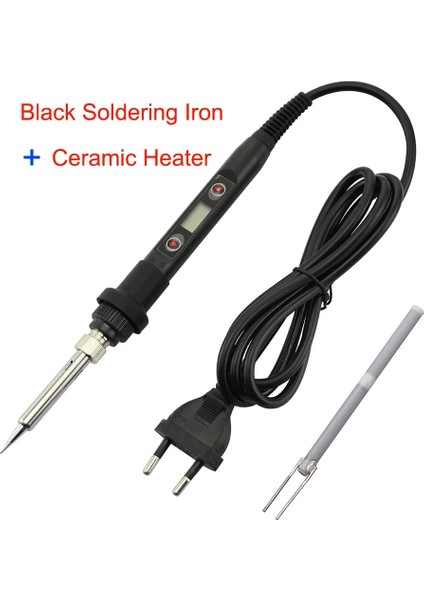 No.2 Tarzı 110V Abd Fişi 80W Elektrikli Havya LCD Dijital Ekran Ayarlanabilir Sıcaklık 110V V Rework Kaynak Lehim Araçları (Yurt Dışından)