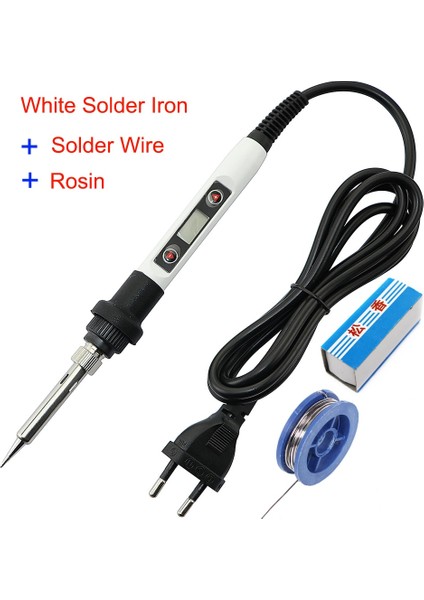 No.2 Tarzı 110V Abd Fişi 80W Elektrikli Havya LCD Dijital Ekran Ayarlanabilir Sıcaklık 110V V Rework Kaynak Lehim Araçları (Yurt Dışından)