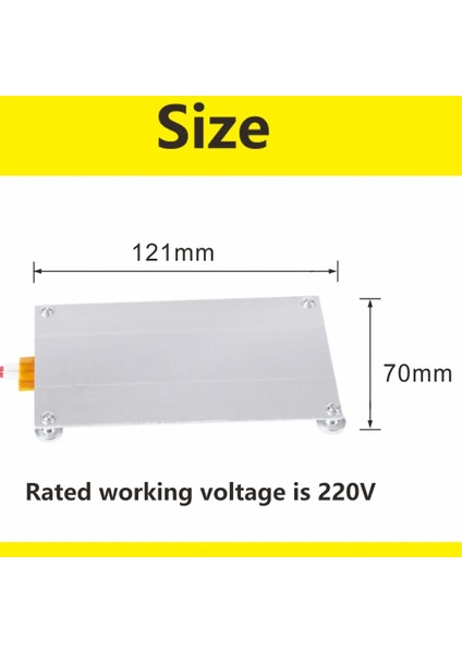 600W 121X70 Abd Tarzı Ptc Isıtma Plakası Lehimleme Istasyonu Yıkım Sıcak Plaka Alüminyum Lehim Sökme Bga LED Lamba Sökücü Kaynak Istasyonu (Yurt Dışından)