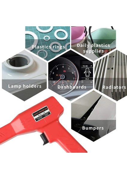 Ab Versiyonu Stili 50W Sıcak Zımba Pvc Plastik Kaynakçı Plastik Tampon Havya Garaj Araçları Araba Tampon Tamir Takımları Isı Tabancası Kaynak Makinesi (Yurt Dışından)