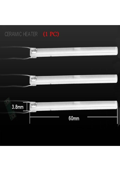 220V Seramik Isıtma Tarzı Ayarlanabilir Sıcaklık Elektrikli Havya Isıtıcı 220V 110V 60W Seramik Dahili Isıtma Elemanı Eski Için (Yurt Dışından)