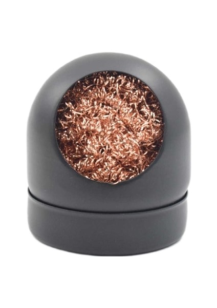 D Tarzı Havya Ipuçları Temizleme Süngeri Temizleme Topu Lehimleme Istasyonu Için Yüksek Sıcaklık Dayanıklı Sünger Ucu ve Çift Kafa Fırça (Yurt Dışından)