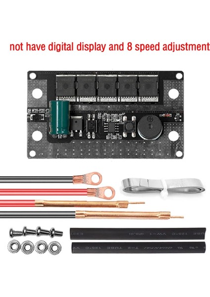 Siyah Stil Dijital Ekran 12V Pil Depolama Nokta Kaynak Makinesi Pcb Devre Mini Kaynakçı Kalem 8 Dişli Güç Ayarlanabilir Nokta Kaynakçı (Yurt Dışından)