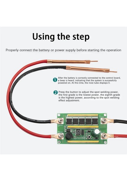 Siyah Stil Dijital Ekran 12V Pil Depolama Nokta Kaynak Makinesi Pcb Devre Mini Kaynakçı Kalem 8 Dişli Güç Ayarlanabilir Nokta Kaynakçı (Yurt Dışından)