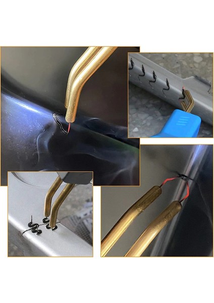 600 Pcs Çivi Stili Kaynak Çubukları Sıcak Zımba Tamir Makinesi Plastik Kaynak Sıcak Zımba Araba Oto Tampon Tamir Ön Kesim Dalga Zımba (Yurt Dışından)