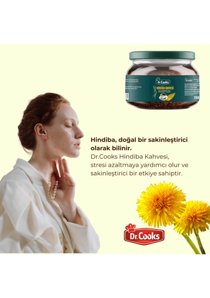 Dr. Cooks Dr.cooks 3'lü Set Hindiba Kahvesi Detox Diyet Türk Kahvesi 3 Aylık (180 Kullanım) Net 450 gr