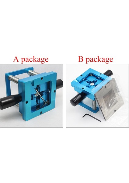 Bir Paket Stili Bga Reballing Istasyonu x Şablon Tutucu Şablon Fikstür Jig'i El Saplı (Yurt Dışından)