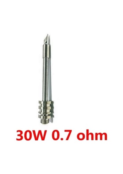 30W-K 0,7-0,9 Ohm Tarzı Terface Mini Taşınabilir USB Havya Ucu 5V Pil Havya Ucu Kaynak Rework Aksesuarları (Yurt Dışından)