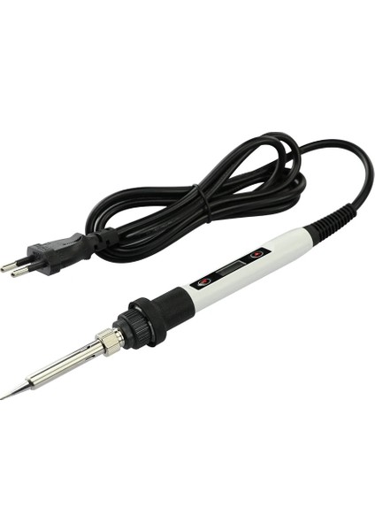 Set-6 Stili 110V Abd Fişi 80W LCD Dijital Termostat Elektrikli Havya Kaynak Onarım Elektrikli Alet Elektrikli Havya Kulaklık Seti (Yurt Dışından)