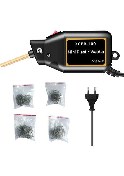 100W Set 2 Siyah Model Abd Fişi Mini Sıcak Zımba Plastik Kaynak Makinesi Araba Tampon Tamir Takımı Plastik Kaynakçı Pro Kiti Araba Tampon Tamir Takımı (Yurt Dışından)