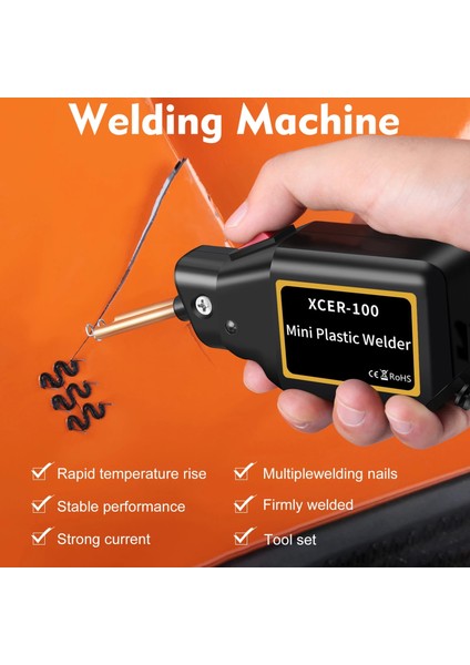 100W Set 2 Siyah Model Abd Fişi Mini Sıcak Zımba Plastik Kaynak Makinesi Araba Tampon Tamir Takımı Plastik Kaynakçı Pro Kiti Araba Tampon Tamir Takımı (Yurt Dışından) fiyatları