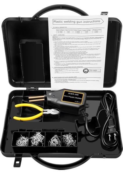 100W Set 2 Siyah Model Abd Fişi Mini Sıcak Zımba Plastik Kaynak Makinesi Araba Tampon Tamir Takımı Plastik Kaynakçı Pro Kiti Araba Tampon Tamir Takımı (Yurt Dışından) indirimleri