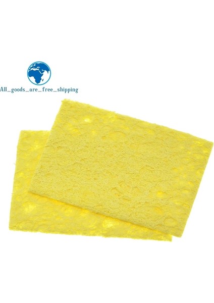 Yüksek Li Yüksek Sıcaklığa Dayanıklı Sünger Elektrikli Demir Ucu Temizleme Süngeri Dikdörtgen 3.5 cm * 5 cm (Yurt Dışından)