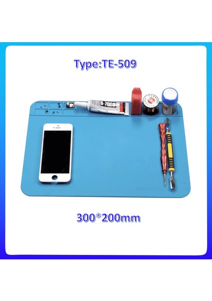 TE609 Stili Mekanık Yalıtım Silikon Tamir Mat Yüksek Isı Direnci Çalışma Pedi Telefon Pcb Için Bga Esd Lehim Kaynak Tamir Mat (Yurt Dışından) modelleri