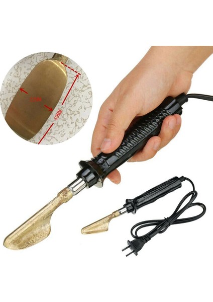 Tip 2 Stili Elektrikli Havya Plastik Saplı Düz Uçlu Araba Tampon Tamiri Için 220 V Plastik Çatlak Tamir Spatula Yumuşatma Aracı (Yurt Dışından) fırsatları