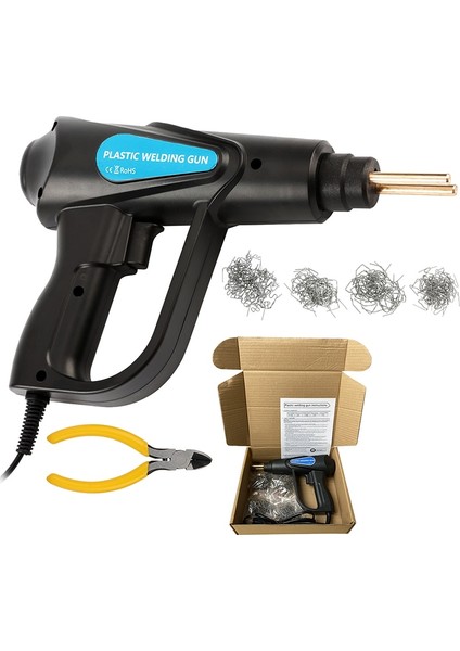 70W Set 2 Siyah Stil Abd Fişi Mini Sıcak Zımba Plastik Kaynak Makinesi Araba Tampon Tamir Takımı Plastik Kaynakçı Pro Kiti Araba Tampon Tamir Takımı (Yurt Dışından)