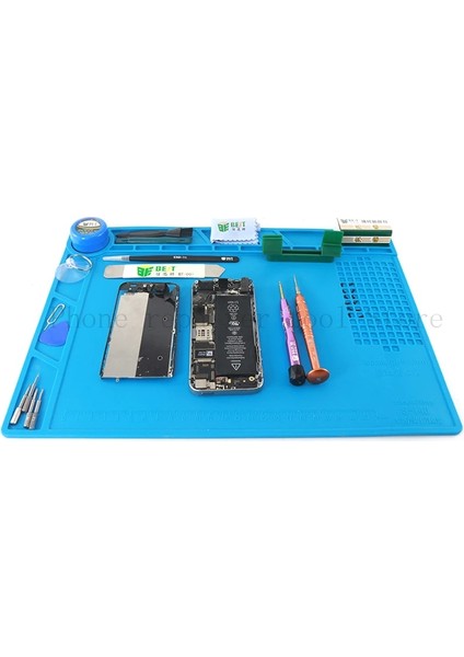 A-100 Tarzı Büyük Boy S * 35 cm Bga Isı Yalıtımı Silikon Lehimleme Pedi Onarım Bakım Platformu Sümen Manyetik Bölüm ile (Yurt Dışından) modelleri