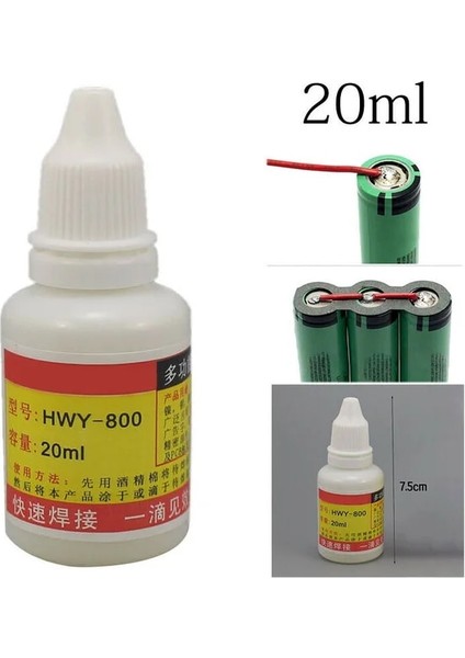 30 ml Tarzı 35 ml Paslanmaz Çelik Sıvı Akı Kaynak Lehim Toksik Olmayan Bakır HWY-800 Macun Akı Sıvı Lehim Su Sıvı Lehimler Kaynak Aracı (Yurt Dışından)