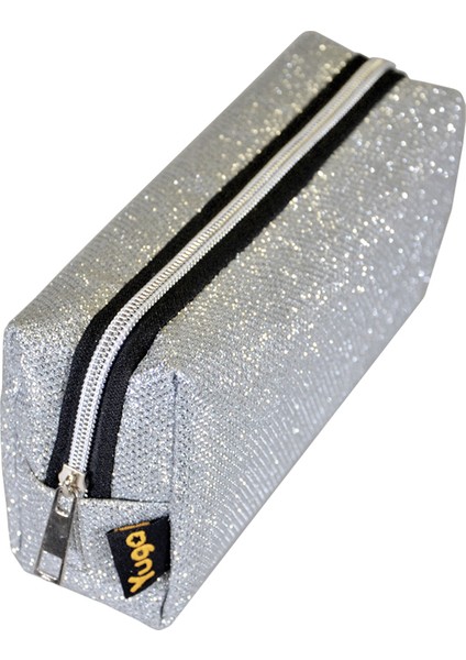 Makyaj Çantası Simli Gümüş fırsatları