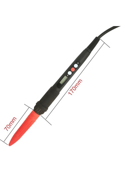 Siyah 2 Tarzı 60W Dijital Havya Seti, Havya Uçları ile Ayarlanabilir Sıcaklık LCD Lehim Kaynak Tamir Araçları (Yurt Dışından)