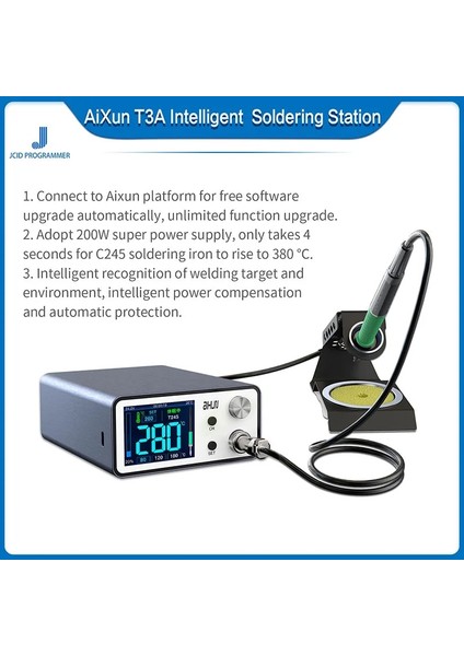 Aıxun T12 Sivri Stil 110V Aixun T3A T3B Akıllı Lehimleme Istasyonu Elektrikli Havya Kolu Kaynak Ipuçları Cep Telefonu Tamir Araçları (Yurt Dışından)