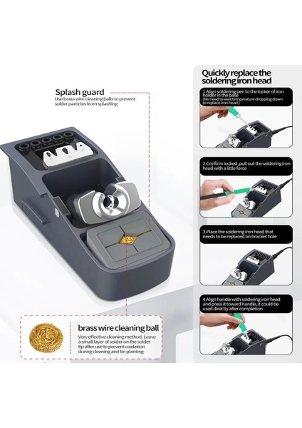 Aıxun T12 Sivri Stil 110V Aixun T3A T3B Akıllı Lehimleme Istasyonu Elektrikli Havya Kolu Kaynak Ipuçları Cep Telefonu Tamir Araçları (Yurt Dışından)