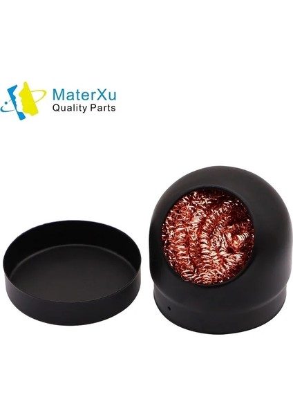 Siyah Tel Top Stili Havya Ipuçları Temizleme Süngeri Temizleme Topu Lehimleme Istasyonu Için Yüksek Sıcaklık Dayanıklı Sünger Ucu ve Çift Kafa Fırça (Yurt Dışından) modelleri