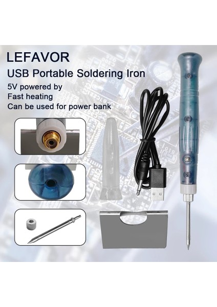 8W USB Tarzı Taşınabilir USB Havya Profesyonel Elektrikli Isıtma Araçları Rework Gösterge Işığı Kolu Kaynak Tabancası Açık Onarım Aracı (Yurt Dışından) fiyatları
