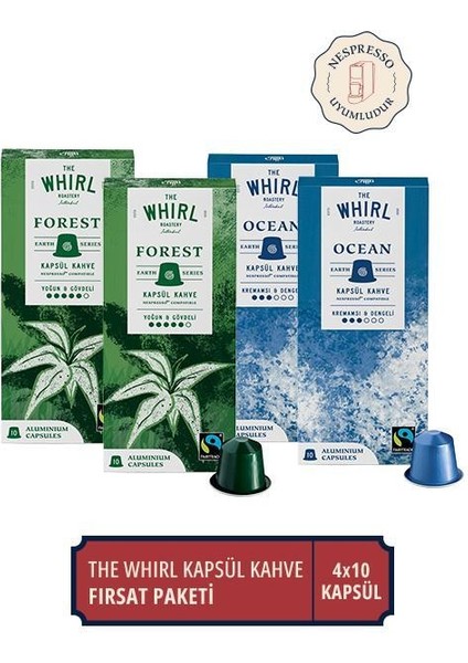 Kapsül Kahve Fırsat Paketi 40 Kapsül