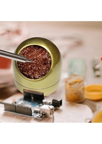 6 Adet Sünger Tarzı Havya Ucu Temizleyici Lehim Sökme Temizleme Topu Kaynak Havya Örgü Filtre Metal Tel Standı Çelik Top Kalay Sökücü (Yurt Dışından) indirimleri