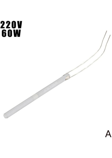 220V60W Tarzı Ayarlanabilir Sıcaklık Elektrikli Havya Isıtıcı 220V 110V 80W 60W Seramik Dahili Isıtma Elemanı S Lehim Için (Yurt Dışından)