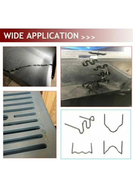 03 0.6mm Tarzı 100 Adet Sıcak Plastik Kaynakçı 70 W Isı Tabancası Sıcak Zımba Plastik Kaynak Makinesi Tampon Havya Zımba Tampon Tamir Araba Araçları Kiti (Yurt Dışından)
