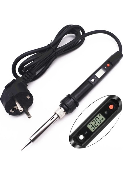 Havya Standı Stili Elektrikli Havya 220 V V 80 W LCD Dijital Ekran Ayarlanabilir Sabit Sıcaklık Dahili Isıtma Kaynak Araçları (Yurt Dışından) fiyatları