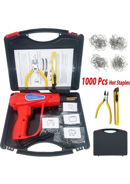Yalnızca V Nails Silahsız Stil 220V 220 V 70 W Plastik Kaynakçı Makinesi Tampon Tamiri Için El Sıcak Zımba Tabancası Tamir Kiti Kaporta Çamurluk Kaporta Kaynak Sistemi (Yurt Dışından)