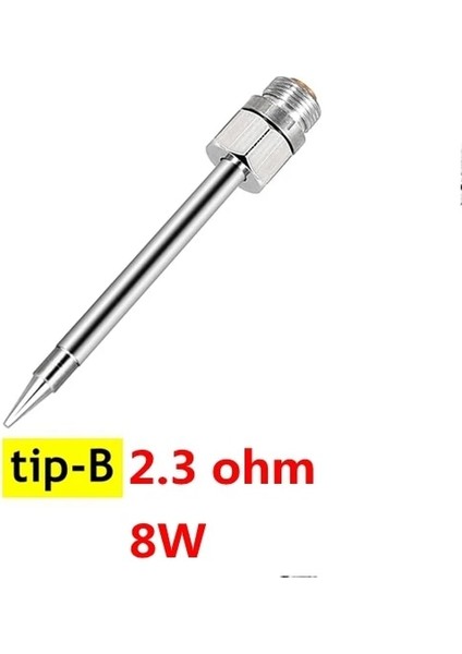 8W-B 2,3 Ohm Tarzı Terface Mini Taşınabilir USB Havya Ucu 5V Pil Havya Ucu Kaynak Rework Aksesuarları (Yurt Dışından)