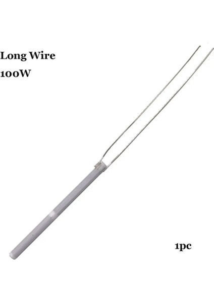 1 ADET-100W Uzun Tel Tarzı Ayarlanabilir Sıcaklık Elektrikli Havya Isıtıcı 220V 80W 60W S Lehim Için Seramik Dahili Isıtma Elemanı (Yurt Dışından)