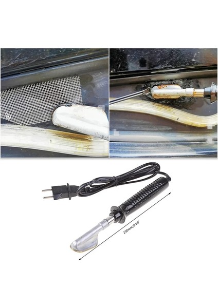 Sadece Makine Ab Tak Stili 220V Elektrikli Havya Plastik Saplı Düz Uçlu Araba Tampon Tamiri Için 50 W 220 V Plastik Çatlak Tamir Spatula Yumuşatma Aracı (Yurt Dışından)