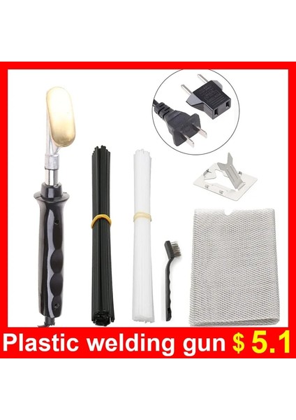 Sadece Makine Ab Tak Stili 220V Elektrikli Havya Plastik Saplı Düz Uçlu Araba Tampon Tamiri Için 50 W 220 V Plastik Çatlak Tamir Spatula Yumuşatma Aracı (Yurt Dışından)
