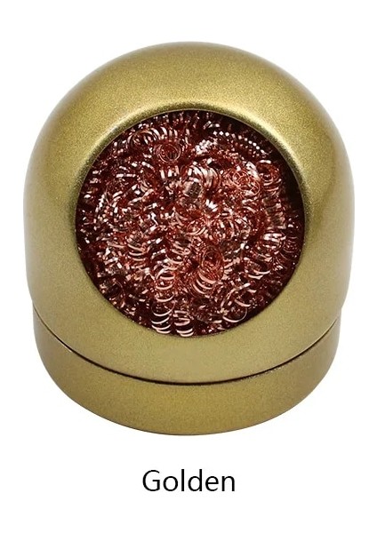 Gümüş Tarzı Stand Seti ile Metal Tel Kaynak Sökme Lehimleme Havya Ucu Cüruf Temizleyici Temizleme Çelik Bilyalı Örgü Filtre Kalay Kaldır (Yurt Dışından)