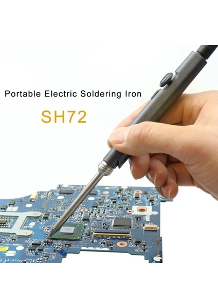 SH-D24TIP Stiliyle SH72 65W Mini Elektrikli Havya Ayarlanabilir Sıcaklık Taşınabilir Lehim Kaynak Istasyonu Dc Güç Girişi C Kalay ile (Yurt Dışından)