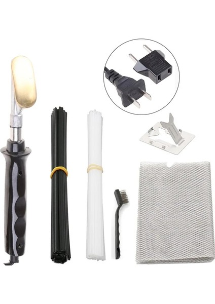 Stil Ayarla 110V Elektrikli Havya Plastik Kaynak Makinesi Yumuşatma Aracı Plastik Çatlak Tamir Spatula 220 V Ab Tak Araba Tampon Tamir (Yurt Dışından)
