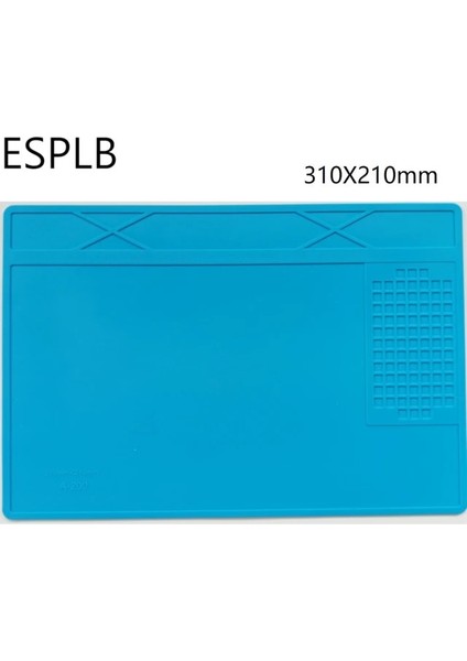 310MM Koyu Mavi Tarzı Esplb Isı Yalıtım Tamir Yastığı Lehimleme Iş Istasyonu Mat Silikon Kaynak Lehimleme Bakım Platformu (Yurt Dışından)