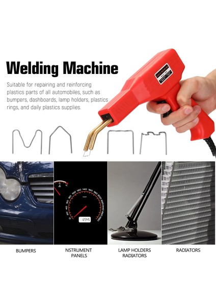S Şekli 0,6 mm Zımba Stili Kaynak Makinesi Plastik Kaynakçılar Garaj Aletleri Sıcak Zımba Makinesi Zımba Pvc Tamir Makinesi Araba Tampon Zımba Kaynak Aracı (Yurt Dışından) modelleri