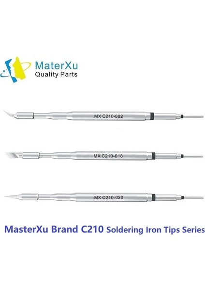 3'lü Set Model Stili Mx C Havya Ipuçları Kafa Kurşunsuz Eğrisi Keskin Bıçak Jbc Orijinal T210 Sugon T36 Kaynak Seti Diy Kitleri (Yurt Dışından)