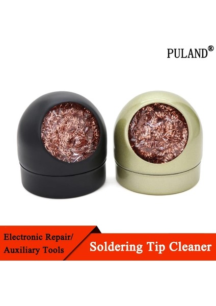 Top Stili Kaynak Sökme Lehimleme Havya Ucu Cüruf Temizleyici Örgü Filtre Teneke Kaldırma Temizleme Çelik Topu Metal Tel Stand Seti (Yurt Dışından) indirimleri