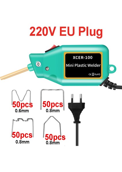 Mingjin Shop 1 Gümüş Tarzı 110V220V Taşınabilir Otomotiv Plastik Kaynak Makinesi Sıcak Zımba Makinesi Zımba Pvc Tamir Makinesi Araba Tampon Tamir Aracı (Yurt Dışından)