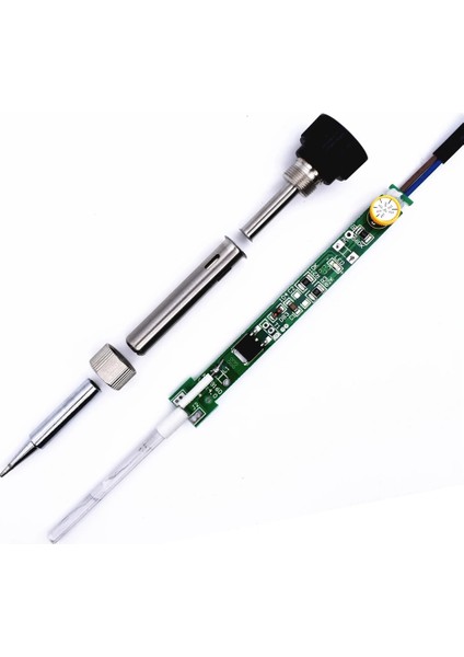 Lehim Standı Stili 220 V 60 W Elektrikli Havya Kiti Rework Kaynak Tamir Tabancası Aracı Ayarlanabilir Sıcaklık Ab Tak Standı 5 Lehim Ipuçları (Yurt Dışından) fırsatları