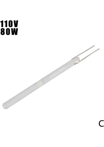 80W110V Tarzı Ayarlanabilir Sıcaklık Elektrikli Havya Isıtıcı 220V 110V 80W 60W Seramik Dahili Isıtma Elemanı S Lehim Için (Yurt Dışından)